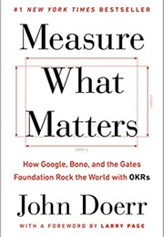 Measure What Matters (John Doerr)
