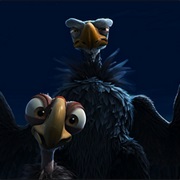 Condor Chick & Mother