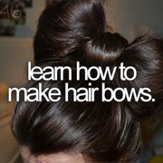 Learn How to Make Hair Bows