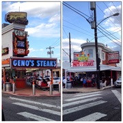 Pat's vs. Geno's Steaks