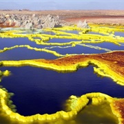 Dallol Sulphur Springs, Ethiopia