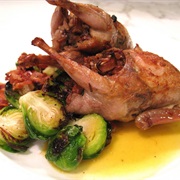Quail With Rice Stuffing