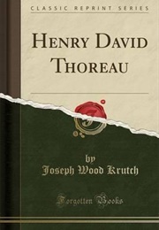 Henry David Thoreau (Joseph Wood Krutch)