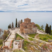 Church of St. John at Kaneo in Ohrid, Macedonia