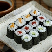 Pepper Lime and Chilli Hosomaki