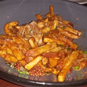 Roasted Duck and Chips