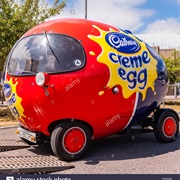 Cadbury Egg Car