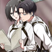 Mikasa and Levi