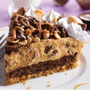 Chocolate Peanut Butter Cup Pie
