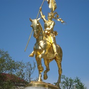Jeanne D&#39;Arc Statue