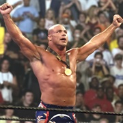 Kurt Angle Fractured His Spine but Won the Trials and Gold Medal Int He Olympics the Same Year