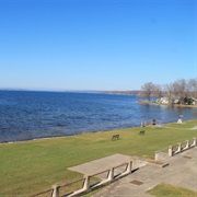Long Point State Park on Lake Chautauqua, New York