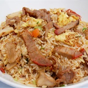 Chicken and Beef Fried Rice