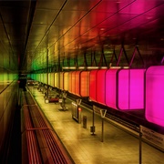Hafencity Metro Station, Hamburg, Germany