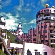 Grüne Citadelle (Green Citadel), Magdeburg, Germany