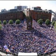 Rangers Fans in Manchester