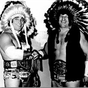Chief Jay Strongbow and Billy White Wolf