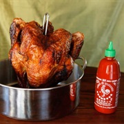 Fried Sriracha Turkey
