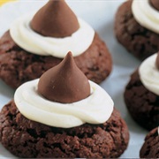 Chocolate Kiss Cookies