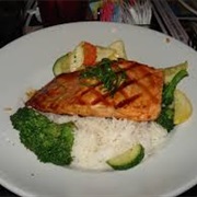Planet Hollywood's Teriyaki Salmon
