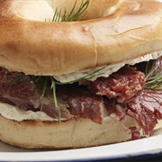 Salt Beef Bagel