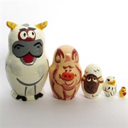 Cow, Pig, Lamb, Chicken, Chick