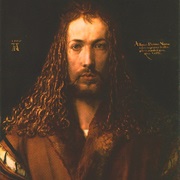 "Self-Portrait With Fur Coat" by Albrecht Durer in Munich Germany