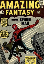 Amazing Fantasy (V1) #15 "Spider-Man!" (Stan Lee & Steve Ditko)