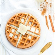 Gluten-Free Eggnog Waffles