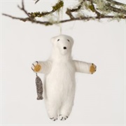 Polar Bear Ornament