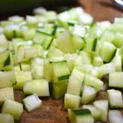 Chopped Cucumber