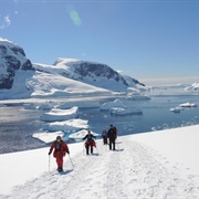 Walk on Antarctica