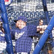 Watched Batting Practice Before a Game