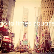 Go to Times Square
