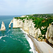 Cliffs of Etretat, France