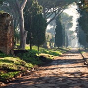 The Appian Way, Rome. 312 BC