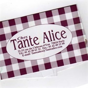 Restaurant Chez Tante Alice