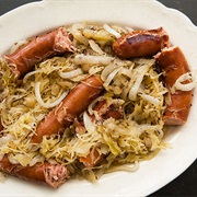 Smoked Sausage and Kraut