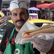 New York Street Cart Hot Dog