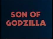 Son of Godzilla (1968;TV)