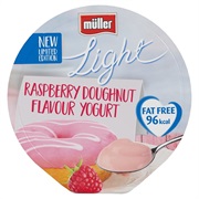 Raspberry Doughnut Yoghurt