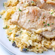 Baked Pork Chops and Rice 8