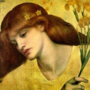 Sancta Lilias - Dante Gabriel Rossetti - Tate Britain