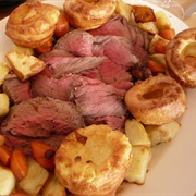 Roast Beef & Yorkshire Pudding (England)
