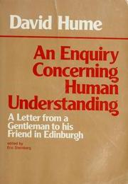 Hume's Enquirey Concerning Human Understanding