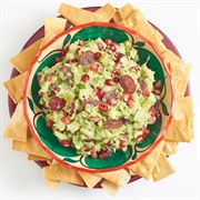 Pear and Pomegranate Guacamole