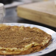 Vanillepannenkoeken Met Chocolademelk