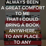 You ALWAYS Have a Book on You . . . Just in Case.