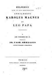 Karolus Magnus Et Leo Papa (Anonymous)