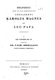 Karolus Magnus Et Leo Papa (Anonymous)